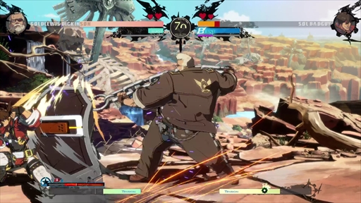 画像ギャラリー No.022のサムネイル画像 / 「GUILTY GEAR -STRIVE-」，ゴールドルイス＝ディキンソンのプレイフィールをお届け。シーズンパス所有者は本日夕方頃からプレイ可能に