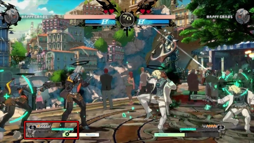 画像ギャラリー No.022のサムネイル画像 / 「GUILTY GEAR -STRIVE-」，ハッピーケイオスのプレイフィールをお届け。銃を使った強力なラッシュが特徴のテクニカルファイター