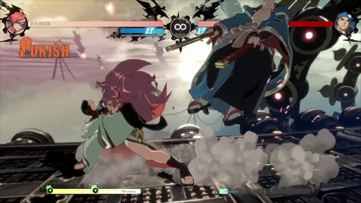 画像ギャラリー No.002のサムネイル画像 / 「GUILTY GEAR -STRIVE-」，梅喧のプレイフィールを紹介。守りのバトルスタイルはそのままに，新たな武器となる“連結”を獲得