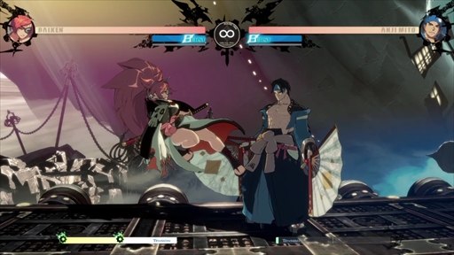 画像ギャラリー No.003のサムネイル画像 / 「GUILTY GEAR -STRIVE-」，梅喧のプレイフィールを紹介。守りのバトルスタイルはそのままに，新たな武器となる“連結”を獲得