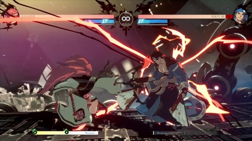 画像ギャラリー No.006のサムネイル画像 / 「GUILTY GEAR -STRIVE-」，梅喧のプレイフィールを紹介。守りのバトルスタイルはそのままに，新たな武器となる“連結”を獲得