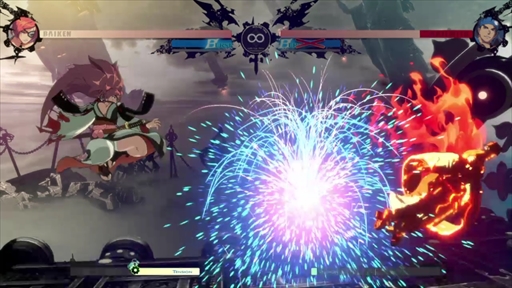 画像ギャラリー No.013のサムネイル画像 / 「GUILTY GEAR -STRIVE-」，梅喧のプレイフィールを紹介。守りのバトルスタイルはそのままに，新たな武器となる“連結”を獲得