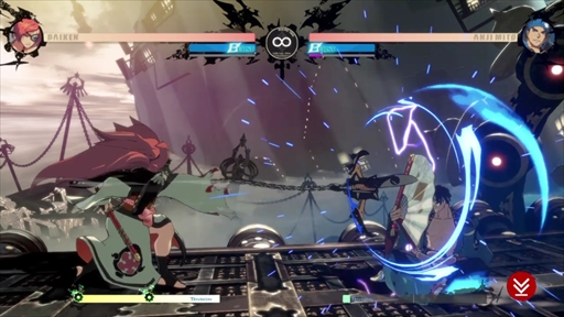 画像ギャラリー No.015のサムネイル画像 / 「GUILTY GEAR -STRIVE-」，梅喧のプレイフィールを紹介。守りのバトルスタイルはそのままに，新たな武器となる“連結”を獲得