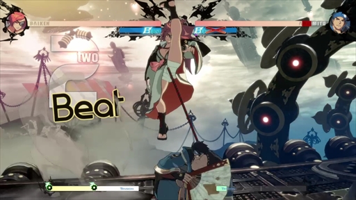 画像ギャラリー No.017のサムネイル画像 / 「GUILTY GEAR -STRIVE-」，梅喧のプレイフィールを紹介。守りのバトルスタイルはそのままに，新たな武器となる“連結”を獲得