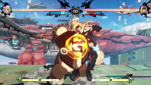 画像ギャラリー No.004のサムネイル画像 / 「GUILTY GEAR ‐STRIVE‐」,待望の復活を遂げたブリジットのプレイフィールをお届け。ヨーヨーを絡めた多彩な動きで対戦相手を翻弄しよう