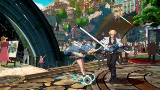 画像ギャラリー No.010のサムネイル画像 / 「GUILTY GEAR ‐STRIVE‐」,待望の復活を遂げたブリジットのプレイフィールをお届け。ヨーヨーを絡めた多彩な動きで対戦相手を翻弄しよう