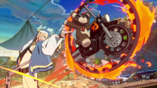 画像ギャラリー No.017のサムネイル画像 / 「GUILTY GEAR ‐STRIVE‐」,待望の復活を遂げたブリジットのプレイフィールをお届け。ヨーヨーを絡めた多彩な動きで対戦相手を翻弄しよう