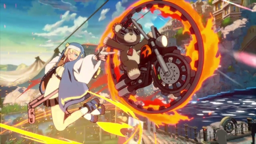 画像ギャラリー No.024のサムネイル画像 / 「GUILTY GEAR ‐STRIVE‐」,待望の復活を遂げたブリジットのプレイフィールをお届け。ヨーヨーを絡めた多彩な動きで対戦相手を翻弄しよう