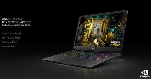 画像ギャラリー No.005のサムネイル画像 / NVIDIA，デスクトップPC向けGPU「GeForce RTX 3050」やノートPC向け「GeForce RTX 3080 Ti/3070 Ti」を発表