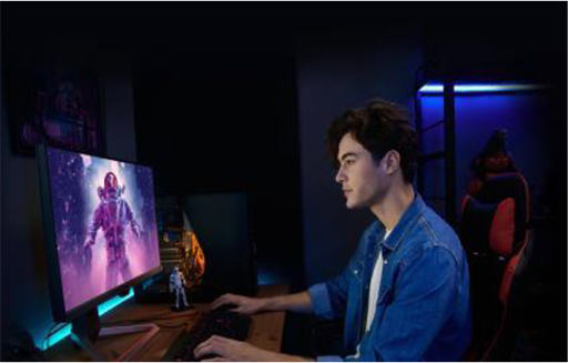 画像ギャラリー No.013のサムネイル画像 / BenQ，ゲーマー向けディスプレイの新ブランド「MOBIUZ」第1弾製品を国内発売。27型および24.5型フルHDモデルを用意