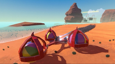画像ギャラリー No.012のサムネイル画像 / PS4用ソフト「トレイルメーカーズ」（日本語版）が本日発売。自由にパーツを組み合わせて作った乗り物で冒険するサンドボックスゲーム