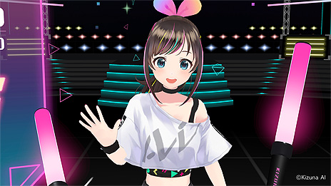 画像ギャラリー No.005のサムネイル画像 / Kizuna AI初のVRリズムゲーム「Kizuna AI - Touch the Beat!」の内容が一部公開。リリース時の収録楽曲も明らかに