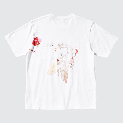 画像ギャラリー No.003のサムネイル画像 / 「FF」シリーズのUTコレクション，6月17日に発売。天野喜孝氏のアートと初期6作品のピクセルアートを掛け合わせた特別デザイン