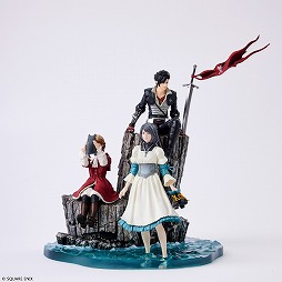 画像ギャラリー No.002のサムネイル画像 / 「FFXVI」のイメージアート“望郷”をモチーフにしたフィギュアが登場。クライヴ，ジル，ジョシュアを細部まで立体化，予約受付を開始