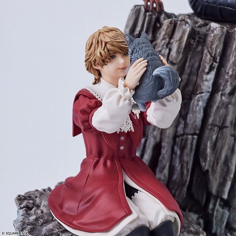 画像ギャラリー No.012のサムネイル画像 / 「FFXVI」のイメージアート“望郷”をモチーフにしたフィギュアが登場。クライヴ，ジル，ジョシュアを細部まで立体化，予約受付を開始