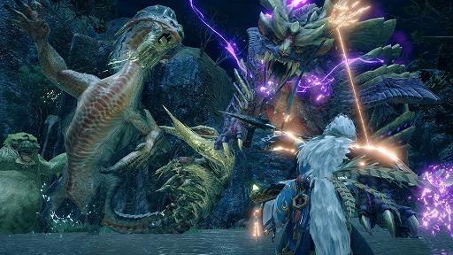 画像ギャラリー No.004のサムネイル画像 / Switch「モンスターハンターライズ」，USJとの2つのコラボクエストを含む4つのクエストと，特別なオトモアイルーが本日配信スタート