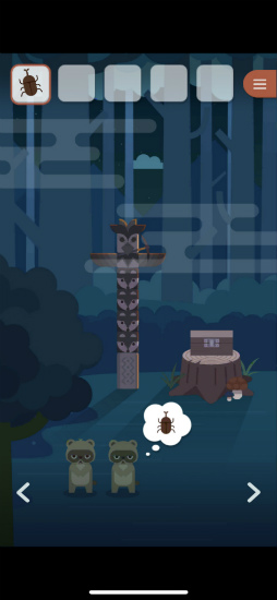 画像ギャラリー No.006のサムネイル画像 / 動物たちのお願いは？　スマホ向け脱出ゲーム「どうぶつの島からの脱出」を紹介する「（ほぼ）日刊スマホゲーム通信」第2405回
