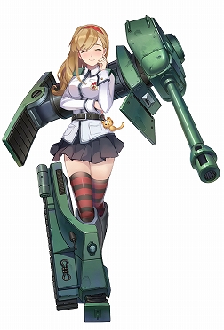 画像ギャラリー No.001のサムネイル画像 / 【PR】放置系シューティング「ポルト・ミラージュ」で，兵器を擬人化した女の子達を育成しよう。PvPイベントやクリスマスイベントも開催