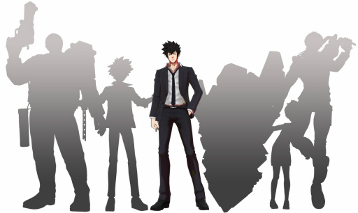 画像ギャラリー No.003のサムネイル画像 / 「A.I.M.$」ｘ「PSYCHO-PASS」コラボが4月30日にスタート。狡噛慎也たち執行官が極天シティに現る