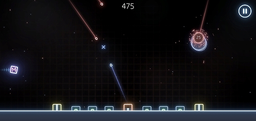 画像ギャラリー No.004のサムネイル画像 / 傑作アーケードのスマホ向け「Missile Command: Recharged」を紹介する「（ほぼ）日刊スマホゲーム通信」第2415回