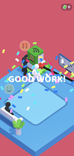 画像ギャラリー No.005のサムネイル画像 / 目指すは充実した人生。「Staff! - Job & Life Simulator」を紹介する「（ほぼ）日刊スマホゲーム通信」第2418回