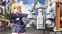 画像ギャラリー No.002のサムネイル画像 / シリーズ最新作「Pretty Girls Mahjong Solitaire [BLUE]」がSteamで配信開始。新たな5人の美少女達と麻雀ソリティアで競い合う