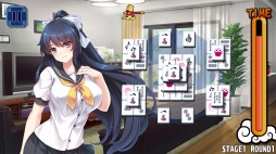 画像ギャラリー No.005のサムネイル画像 / シリーズ最新作「Pretty Girls Mahjong Solitaire [BLUE]」がSteamで配信開始。新たな5人の美少女達と麻雀ソリティアで競い合う