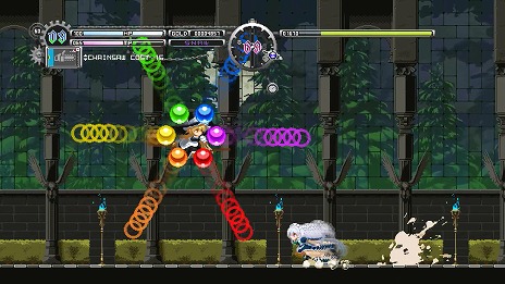 画像ギャラリー No.009のサムネイル画像 / Switch版「Touhou Luna Nights」の配信日が12月17日に決定し，予約受付がスタート。ナイフと時間操作能力を駆使して戦う2D探索型アクション