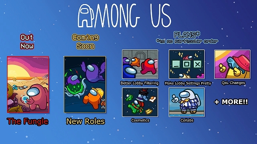 画像ギャラリー No.002のサムネイル画像 / 「Among Us」，近いうちに新役職を実装予定。新たな衣装やコラボ，QOLの向上などを含む2024年のロードマップが公開に