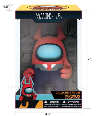 画像ギャラリー No.005のサムネイル画像 / 「Among Us」，ブリスターパック入りフィギュアがヴィレヴァンオンラインに登場