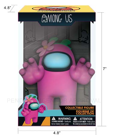 画像ギャラリー No.006のサムネイル画像 / 「Among Us」，ブリスターパック入りフィギュアがヴィレヴァンオンラインに登場