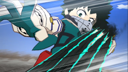 画像ギャラリー No.003のサムネイル画像 / 「僕のヒーローアカデミア ULTRA IMPACT」，黒鞭を使う出久がURに登場