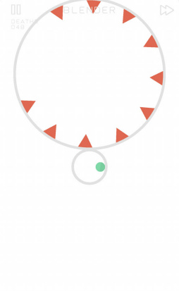 画像ギャラリー No.003のサムネイル画像 / タップだけでも超ムズイ！　スマホ向けアクション「Orbits」を紹介する「（ほぼ）日刊スマホゲーム通信」第2439回