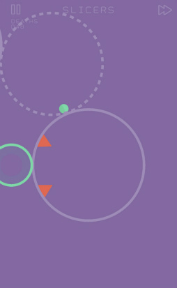 画像ギャラリー No.004のサムネイル画像 / タップだけでも超ムズイ！　スマホ向けアクション「Orbits」を紹介する「（ほぼ）日刊スマホゲーム通信」第2439回