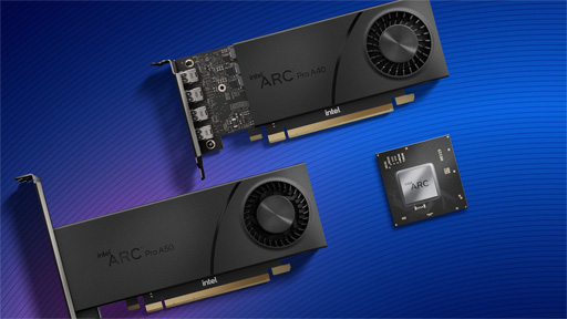 画像ギャラリー No.001のサムネイル画像 / Intel，ワークステーション向けGPU「Arc Pro A」シリーズを発表。2022年後半に搭載製品が登場