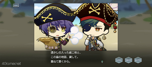画像ギャラリー No.017のサムネイル画像 / 「スタオケ」イベントストーリー“変奏曲 Pirates of Music”を紹介。笹塚＆刑部が謎解きにワックワク♪　大海賊の秘宝を追う冒険へ，ヨーソロー！