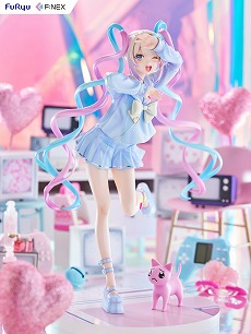 画像ギャラリー No.003のサムネイル画像 / 「NEEDY GIRL OVERDOSE」より，超てんちゃんの1/7スケールフィギュアが予約受付スタート。完全受注生産品で，価格は1万9800円（税込）