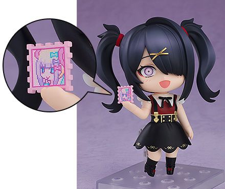 画像ギャラリー No.007のサムネイル画像 / 「NEEDY GIRL OVERDOSE」に登場する謎の黒髪一般女性「あめちゃん」がねんどろいど化。2025年7月に発売，予約受付を開始