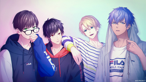 画像ギャラリー No.004のサムネイル画像 / 「B-PROJECT 流星＊ファンタジア」ゲーム内でキャラがスポーツブランド“FILA”の広告モデルに就任。撮影風景をとらえたスチル2枚も公開に