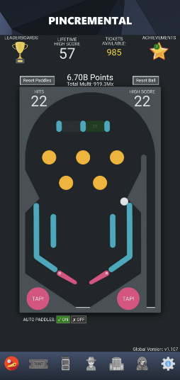 画像ギャラリー No.003のサムネイル画像 / 終わりなき暇つぶし。スマホ向けピンボール「Pincremental」を紹介する「（ほぼ）日刊スマホゲーム通信」第2456回