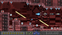 画像ギャラリー No.005のサムネイル画像 / Switch版「ツクールシリーズ ステオス」が本日リリース。“アクションゲームツクールMV”で制作された，横スクロールSTG“風”ACT