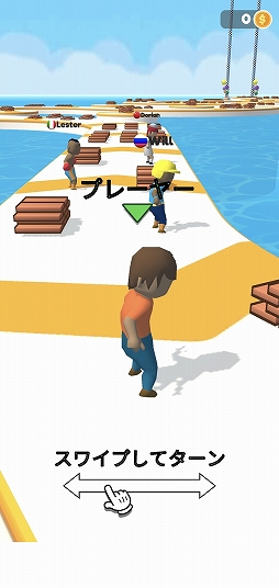 画像ギャラリー No.001のサムネイル画像 / 物理法則を超越したショトカも可。スマホ向けレースゲーム「ショートカットラン」を紹介する「（ほぼ）日刊スマホゲーム通信」第2461回