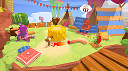 画像ギャラリー No.002のサムネイル画像 / アクションゲーム「犬 犬（PHOGS!）」が本日配信。1つの体に2つの頭があるワンコ（犬）を操作して冒険するアクションゲーム