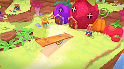 画像ギャラリー No.005のサムネイル画像 / アクションゲーム「犬 犬（PHOGS!）」が本日配信。1つの体に2つの頭があるワンコ（犬）を操作して冒険するアクションゲーム