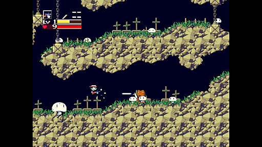 画像ギャラリー No.006のサムネイル画像 / PC用ソフト「Cave Story+ 洞窟物語」が12月11日1：00まで無料配信中。謎に包まれた洞窟世界を冒険する横スクロールタイプ2Dアクション
