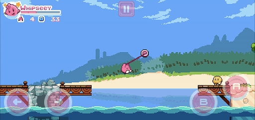 画像ギャラリー No.005のサムネイル画像 / クラシック＆シンプルな操作性の2Dアクション「Whipseey」を紹介する「（ほぼ）日刊スマホゲーム通信」第2467回