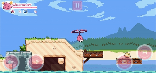 画像ギャラリー No.006のサムネイル画像 / クラシック＆シンプルな操作性の2Dアクション「Whipseey」を紹介する「（ほぼ）日刊スマホゲーム通信」第2467回
