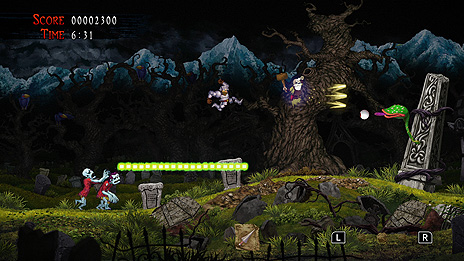 画像ギャラリー No.004のサムネイル画像 / Switch「帰ってきた 魔界村」はシリーズ初の要素として協力プレイが可能に。その様子を確認できる最新映像が公開