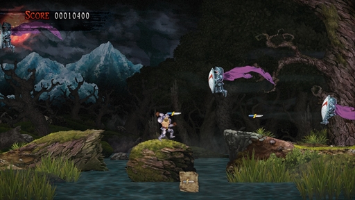 画像ギャラリー No.010のサムネイル画像 / Switch用ソフト「帰ってきた 魔界村」は本日配信スタート。原点回帰＋新要素でさらに恐ろしくなった魔界村のインプレッションをお届け