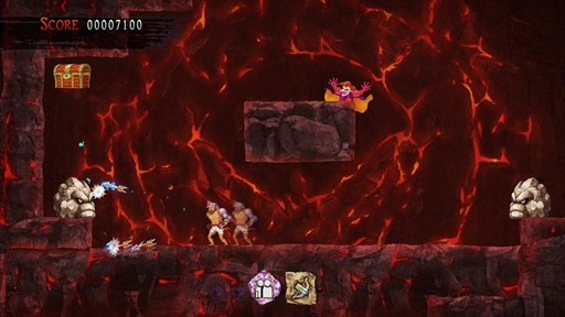 画像ギャラリー No.025のサムネイル画像 / Switch用ソフト「帰ってきた 魔界村」は本日配信スタート。原点回帰＋新要素でさらに恐ろしくなった魔界村のインプレッションをお届け